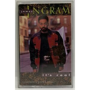 James Ingram Its Real Cassette Tape 1989 Warner Bros Tape